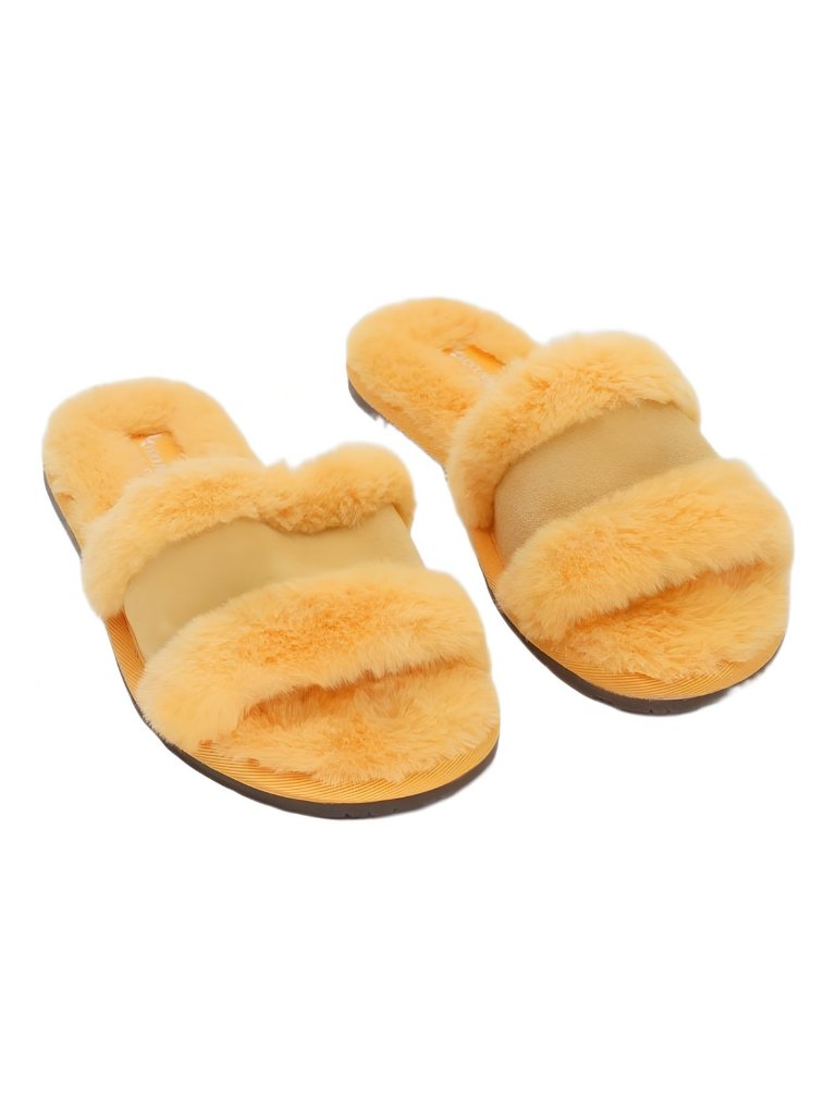 Koolaburra By Ugg Milo Peep-Toe Slip-On Amber Yellow Us 5m